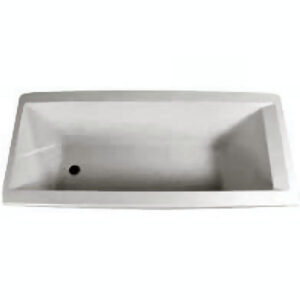 BAÑERA ACRILICA KUBIK 160X70  BLANCA BAGNARA