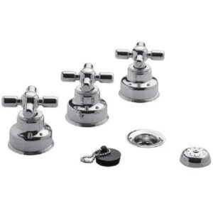 JUEGO BIDET LINEA 1420 CROMO LA OVAL