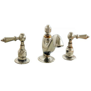 JUEGO LAVATORIO LINEA OSLO LEVER CROMO LA OVAL