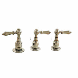 JUEGO BIDET LINEA OSLO LEVER CROMO LA OVAL