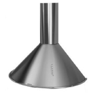 CAMPANA CIRCULAR MILENICA ACERO 60CM LUZ Y MOTOR LLANOS