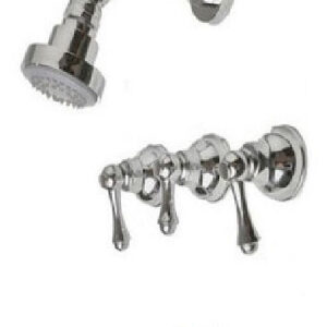 JUEGO LLUVIA LINEA PARIS LEVER C/CROMO  LA OVAL