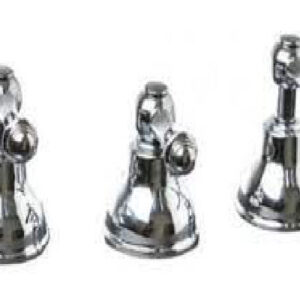 JUEGO BIDET LINEA PARIS LEVER C/CROMO LA OVAL