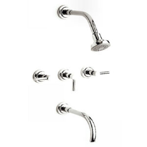 LLUVIA CIERRE CERAMICO LINEA FIORE LEVER CROMO SUDAMERICANA