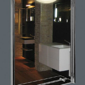 ESPEJO RECTO (MOD.400) C/BARRAL 55X70CM NEWGLASS