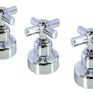 JUEGO BIDET LINEA LISBOA N/ASC. CROMO LA OVAL