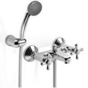 JUEGO LLUVIA EXTERIOR LINEA PARIS N/ASC. CROMO LA OVAL