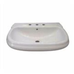 LAVATORIO DE 3 AGUJEROS LINEA DAMA BLANCO ROCA