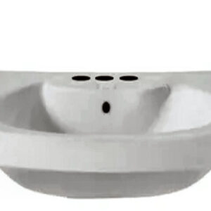 LAVATORIO 3 AGUJEROS LINEA DAMA SENSO BLANCO ROCA