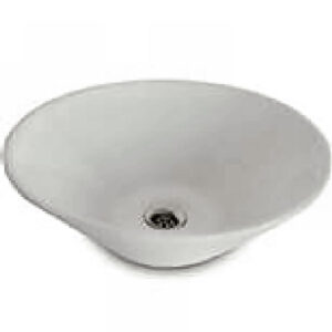 BACHA DE APOYO CONICA BLANCA DE DIAM.42CM PRINGLES