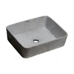 BACHA DE APOYO RECTANGULAR BLANCA 37X47 PRINGLES