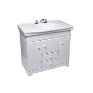 VANITORY BLANCO LINEA MB301 DE 86X51 CM GULLIART