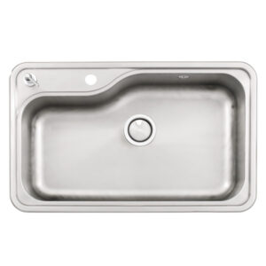 BACHA DE COCINA SIMPLE (MOD.800E) 76X46X21 A.ALFA