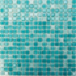 MALLA DE VIDRIO BELIZE AQUAMARINE 30X30 MISIONES