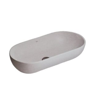 BACHA SOBRE MESADA OVAL BLANCA (55X28X13) L106 DECA