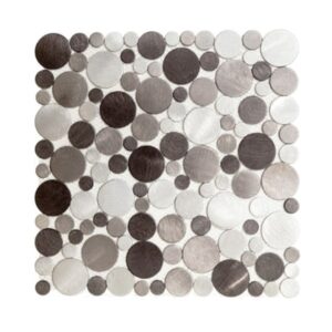 MALLA DE ALUMINIO CIRKLE GRAY 30X30 MISIONES