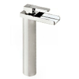 MONOCOMANDO CASCADA ALTO LINEA KENJO CROMADO GENEBRE