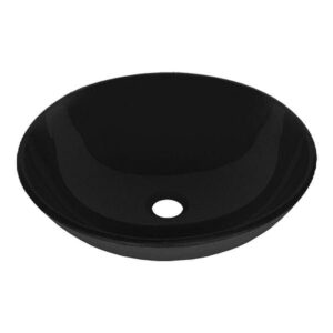BACHA DE VIDRIO NEGRA DIAM.42CM DERPLA