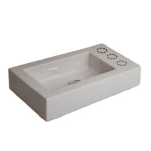 BACHA COLGANTE (50X30) DE 1-3 AGUJERO BLANCA L195 DECA