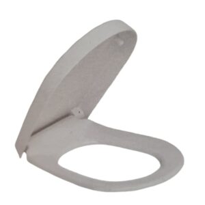 ASIENTO DE INODORO CON CAIDA AMORTIGUADA LINEA LINK BLANCO DECA