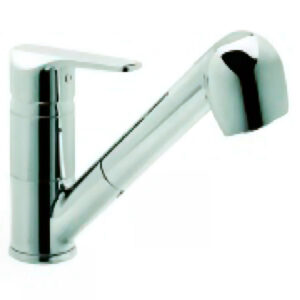 MONOCOMANDO DE MESADA DUCHA EXTENSIBLE LINEA K8 CROMADO GENEBRE