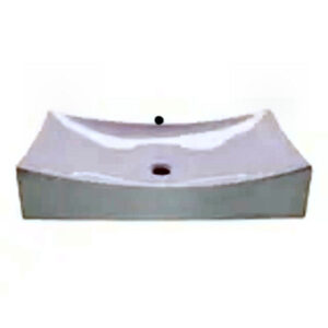 BACHA DE APOYO/COLGANTE  1 AGUJERO  LINEA 4145D BLANCA 66X39 VERSAILLES