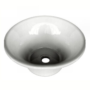 BACHA DE APOYO CONICA LINEA PUELO BLANCA DIAM.33CM DACCORD