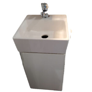 VANITORY BLANCO COLGANTE DE 1 AGUJERO  LINEA MAX DE 30X31 GULLIART