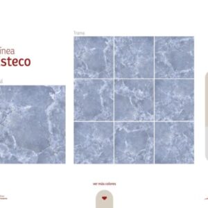 CERAMICA SALTEÑA ESTECO AZUL 36X36 CAJA DE 2,34 M2