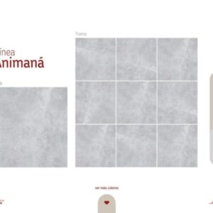 CERAMICA SALTEÑA ANIMANA TIZA 36X36 CAJA DE 2,34 M2