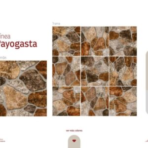 CERAMICA SALTEÑA PAYOGASTA MARRON 36X36 CAJA DE 2,34 M2