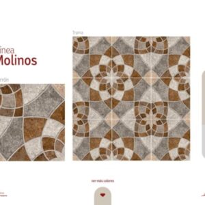 CERAMICA SALTEÑA MOLINOS MARRON 36X36 CAJA DE 2,34 M2