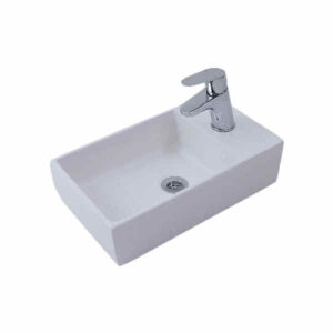 BACHA SOBRE DUE 1 AGUJERO BCO 42X25X11 GULLIART