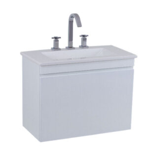 VANITORY PAMPA COLGANTE 3 AGU. VOLCABLE BCO 61X32 GULLIART