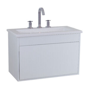 VANITORY LANIN COLGANTE 3AGU. VOLCABLE BLANCO 70X37 GULLIART