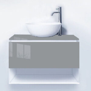 VANITORY COLGANTE C /  MESADA 60X45 GRIS STAMPATO