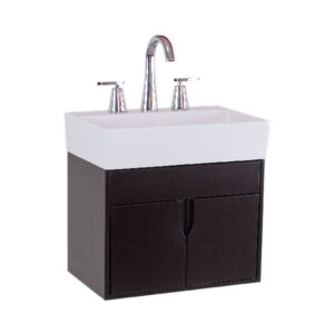 VANITORY ROMA COLGANTE 3 AGU. 2 PTA. WENGUE 48X32 GULLIART