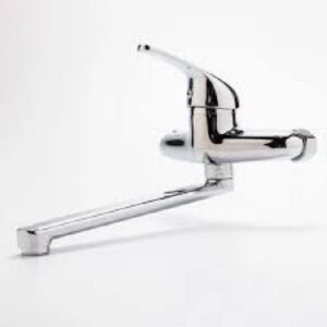 MONOCOMANDO COCINA PARED 40ml CROMO TAURO