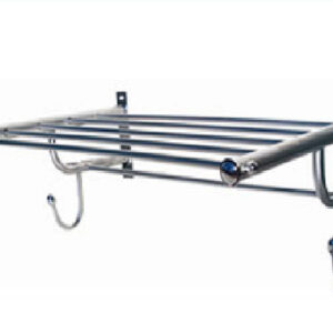 TOALLERO REPISA  DE BRONCE CROMADO KURYMAR