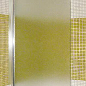 PAÑO MOVIL VIDRIO TEMPLADO TRASLUCIDA CROMO 80X140 GORENA