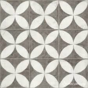 CERAMICO FLOWER BLACK 45X45 CAJA DE 2,25M2 SAN LORENZO