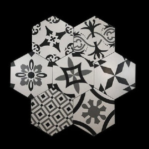 CERAMICO HEXAGONAL DERRY 20X23 CAJA DE 1M2 VERERI