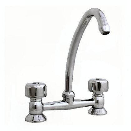 JUEGO COCINA MESADA LINEA ROMA II CROMO LA OVAL