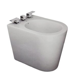 BIDET DE 3 AGUJEROS LINEA LINK BLANCO DECA
