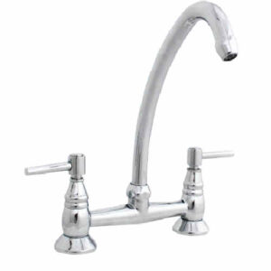 JUEGO MESADA LINEA LISBOA LEVER C/C CROMO LA OVAL